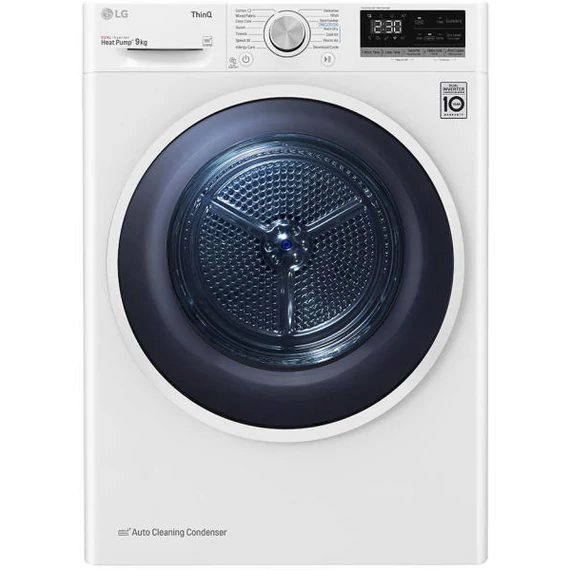 LG Szárítógép hőszivattyús 9kg inverteres Wifi