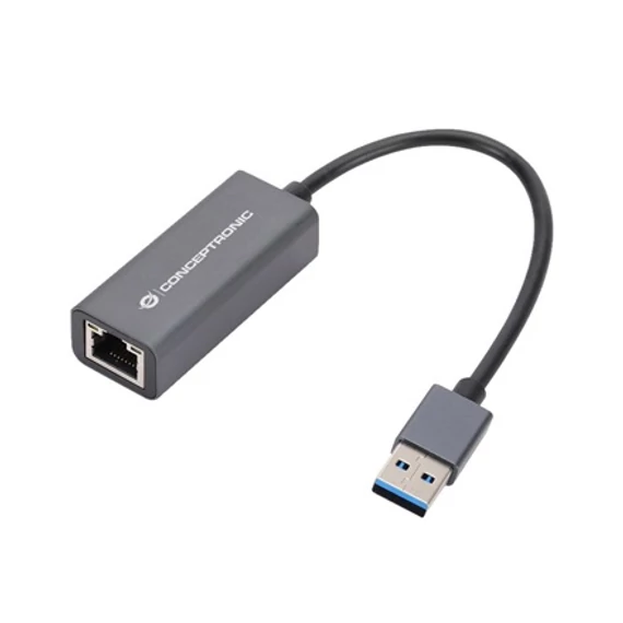Conceptronic  ABBY08G USB-A 3.0 to RJ-45 átalakító