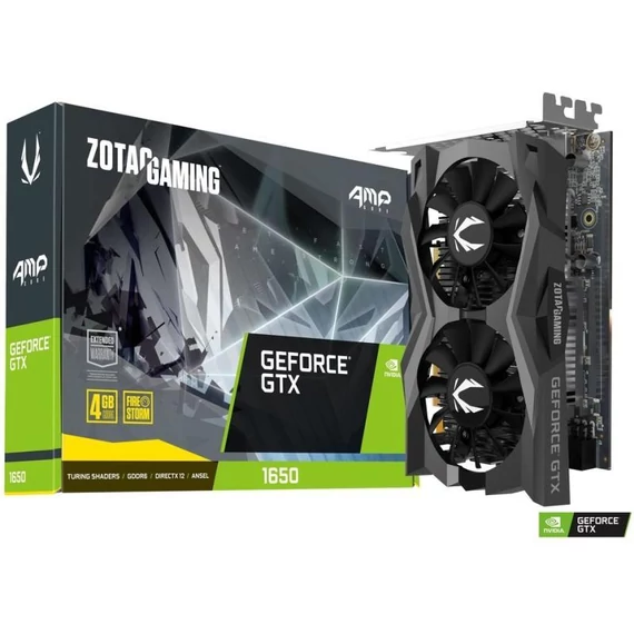 ZOTAC GAMING GF GTX 1650 nVidia 4GB GDDR6 128bit PCIe videokártya