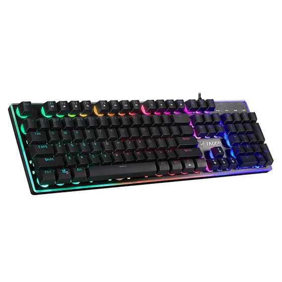 RAPOO "V-Series V52PRO" fél-mechanikus gamer billentyűzet
