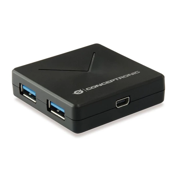 CONCEPTRONIC HUBBIES02B USB3.0 4 portos USB HUB