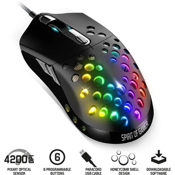 SPIRIT OF GAMER ELITE-M80 Gamer egér