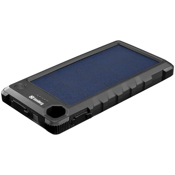 SANDBERG Outdoor Solar 1000mAh napelemes Power Bank