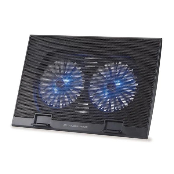 CONCEPTRONIC   THANA02B  Notebook Hűtőpad *  USB  2x12,5cm,