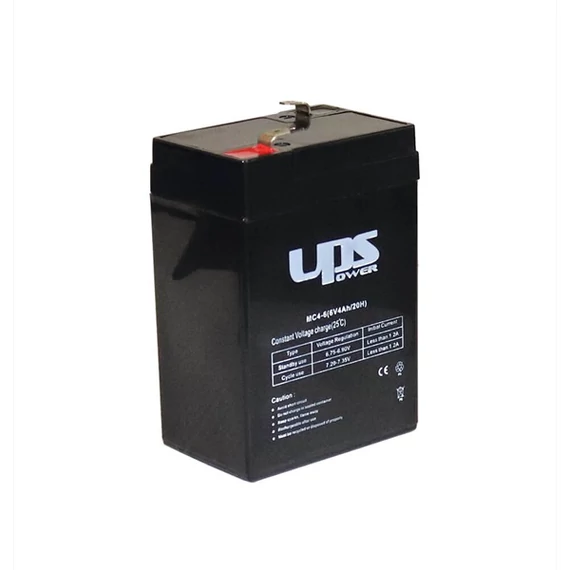 UPS Power MC4-6   zselés akkumulátor * 6V 4Ah