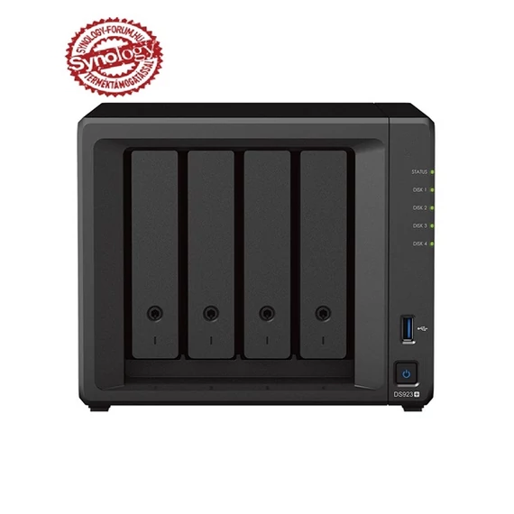 SYNOLOGY DiskStation DS923+ (4G) 4x SSD/HDD NAS + regisztrációs kártya