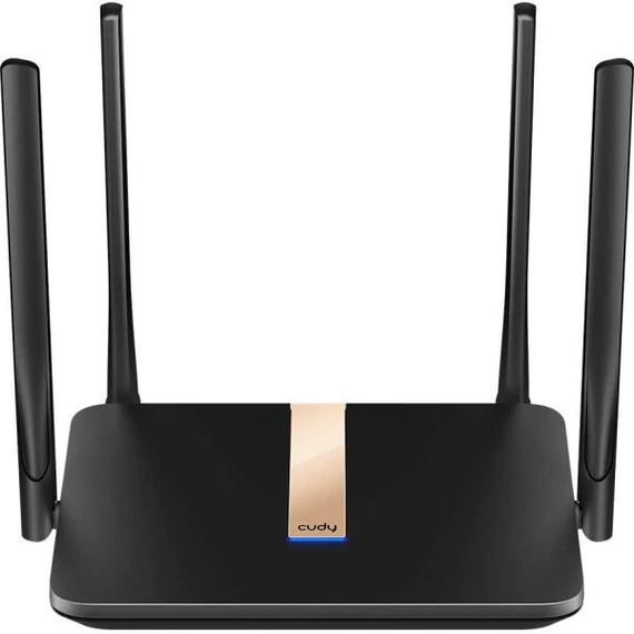 CUDY LT500D kétsávos  Wi-Fi Router, 4G LTE, fekete