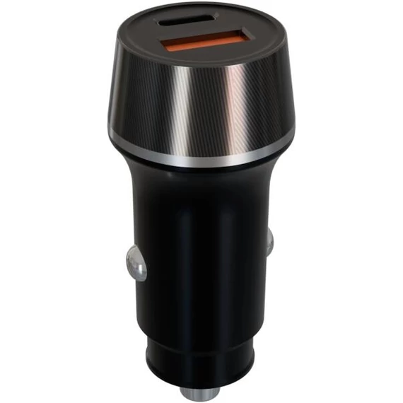 AVAX CC304B CARLY 38W USB-C (PD3.0)+USB-A (QC) autós töltő