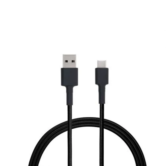 Xiaomi   SJV4109GL   Mi Braided 1m USB A - USB Type-C fekete kábel