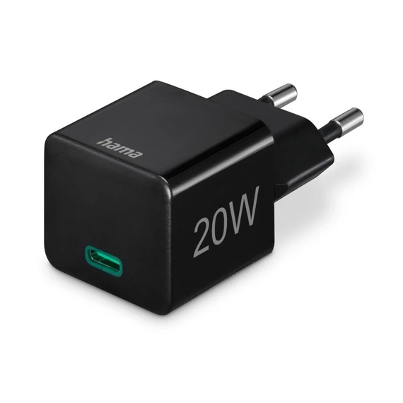 HAMA  00201984  hálózati töltő* 20W PD QC Type-C fekete