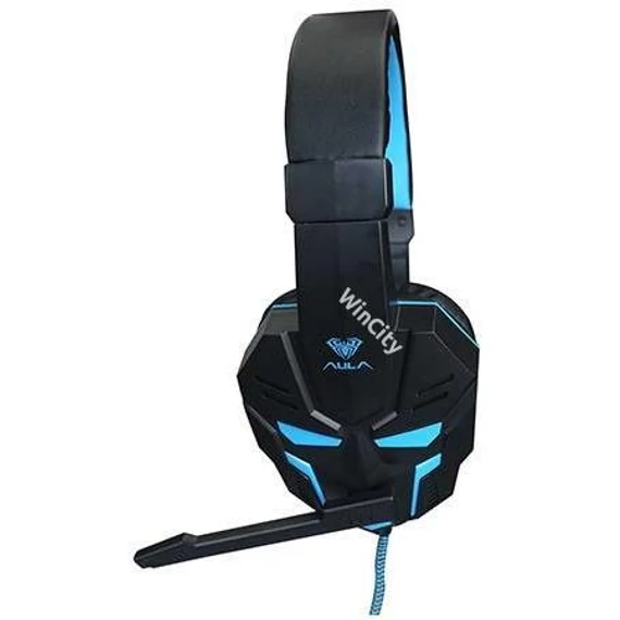 AULA Gamer mikrofonos fejhallgató