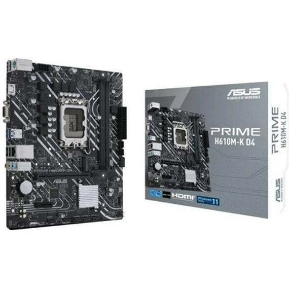 ASUS Prime H610M-K D4 LGA1700 mATX alaplap