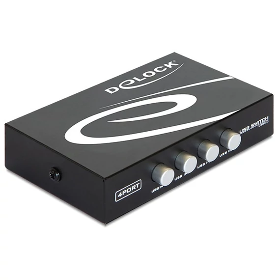 DELOCK 4 portos manuélis USB kapcsoló