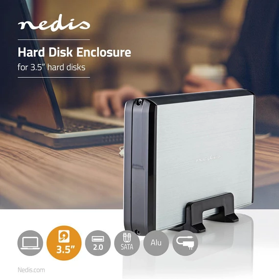 NEDIS Mobil rack 3.5" USB 3.0