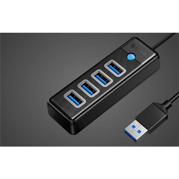 ORICO USB3.0 HUB 4port fekete