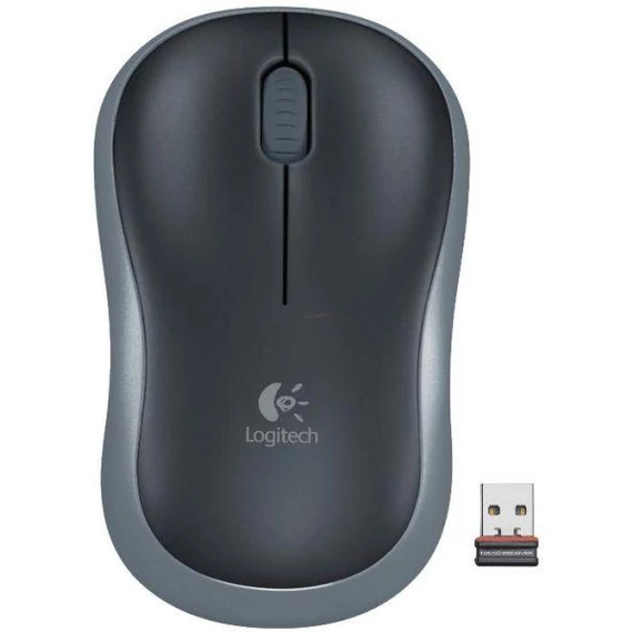 LOGITECH M185 vezeték nélküli egér szürke