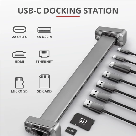 TRUST Dalyx USB-C miltiport dokkoló