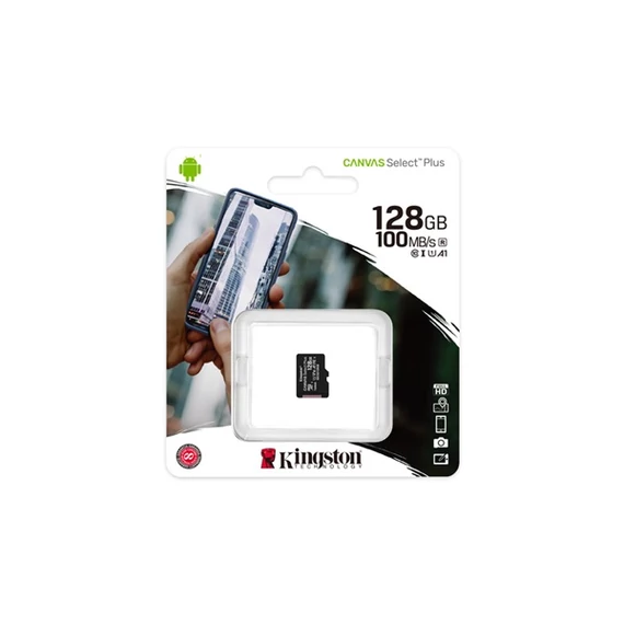 KINGSTON Canvas 128GB Micro SDXC memóriakártya