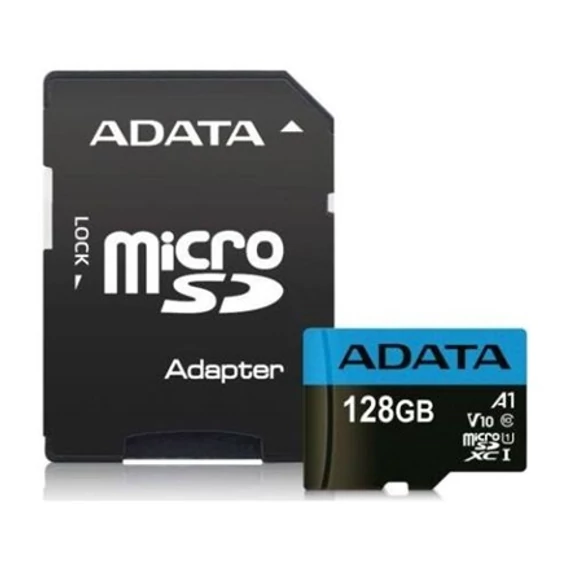 ADATA 128GB microSDXC memóriakártya + adapter