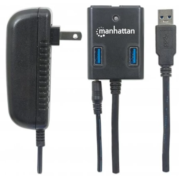 MANHATTAN USB3.0 HUB 4port AC Power