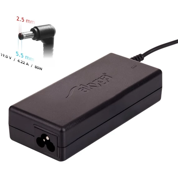 AKYGA 19V/4,22A/5.5x2.5mm notebook hálózati töltő