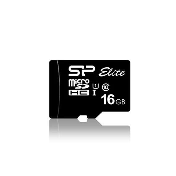 SILICON POWER 16GB Micro SDHC memóriakártya+adpter