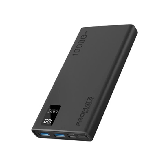 PROMATE Bolt 10Pro 1000mAh fekete Powerbank
