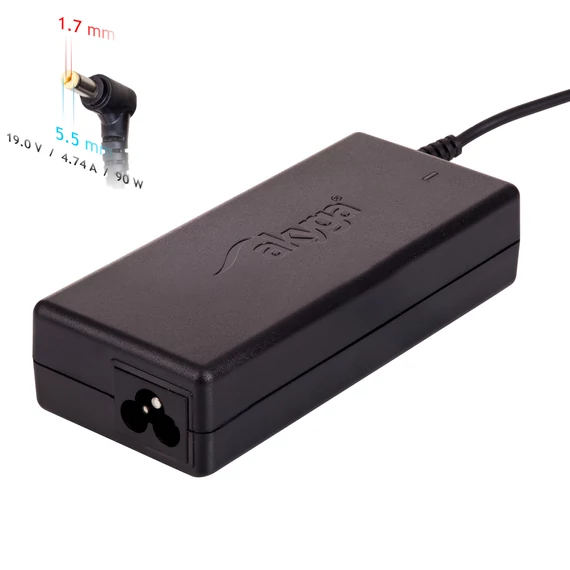 AKYGA 19V/4.7A/90W 5,5x1,7mm notebook töltő