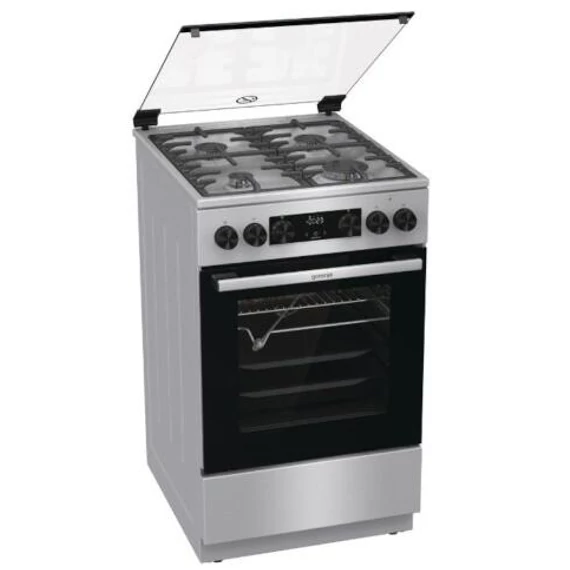 GORENJE kombinált tűzhely inox 50cm
