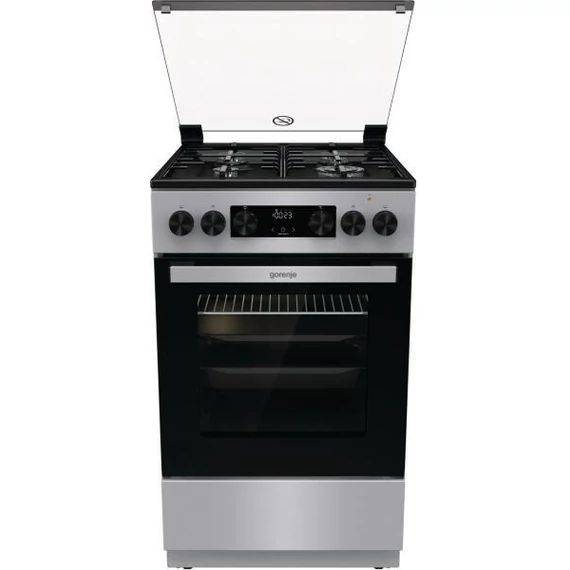 GORENJE GK5C41SH-B kombinált tűzhely inox 70L