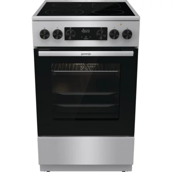 GORENJE GECS5C70XA villanytűzhely kerámia INOX
