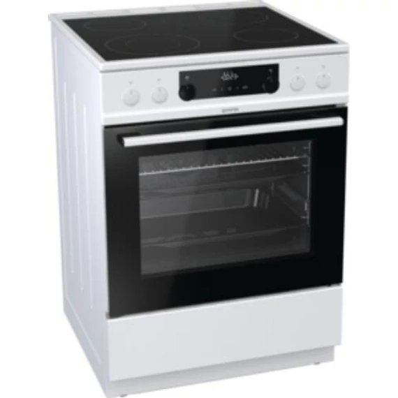 GORENJE ECS6350WPA kerámilapos fehér villanytűzhely - 60cm