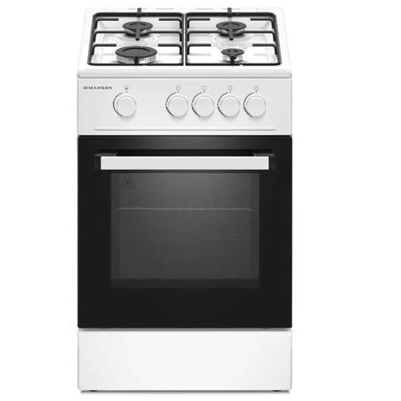 DIMARSON DM-TG-5540 gáztűzhely 50cm 54L fehér