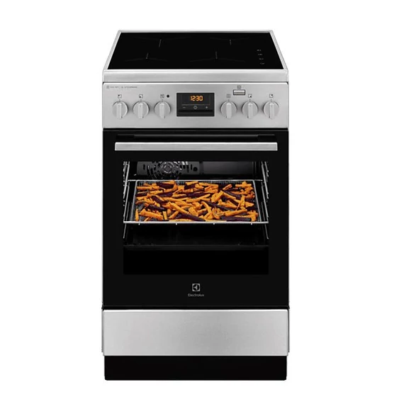 ELECTROLUX LKI564201X indukciós villanytűzhely katalitikus tisztítású 50cm 58L INOX