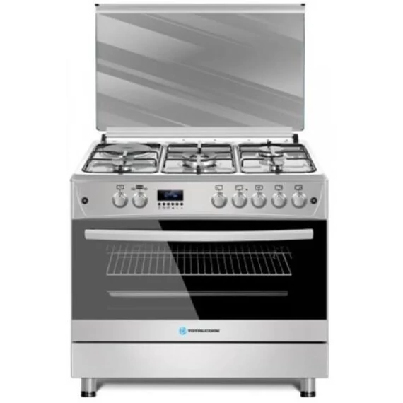 NOVACOOK F9S50E6HI Inox tűzhely » 120 liter