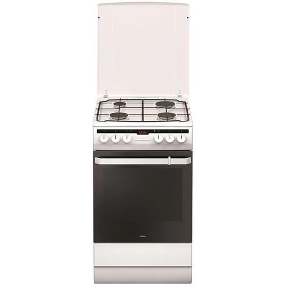 AMICA 55898 kombinált tűzhely 50cm óra fehér