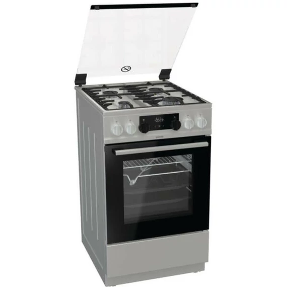 GORENJE Kombinált tűzhely 50cm 70L 4égőfej