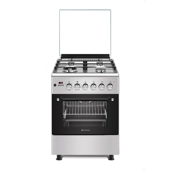 NOVACOOK F6TS40E6-HI kombinált tűzhely 57cm 66L inox