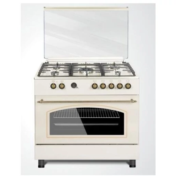 NOVACOOK F9S50E6-RC kombinált tűzhely 90cm 110L RETRO