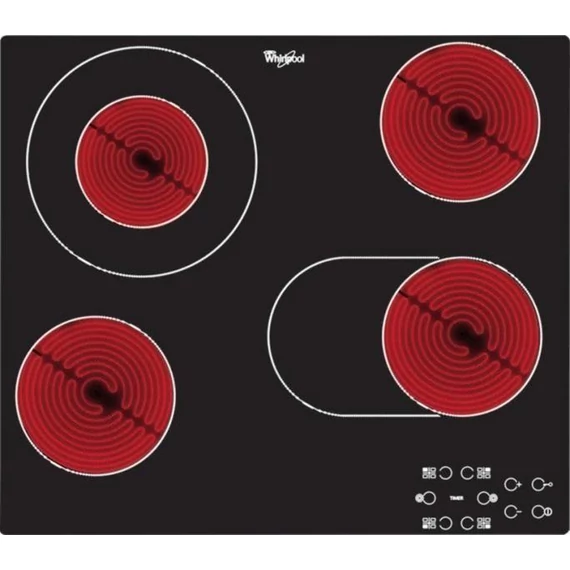 WHIRLPOOL AKT8190/BA beépíthető kerámia főzőzap * 60cm