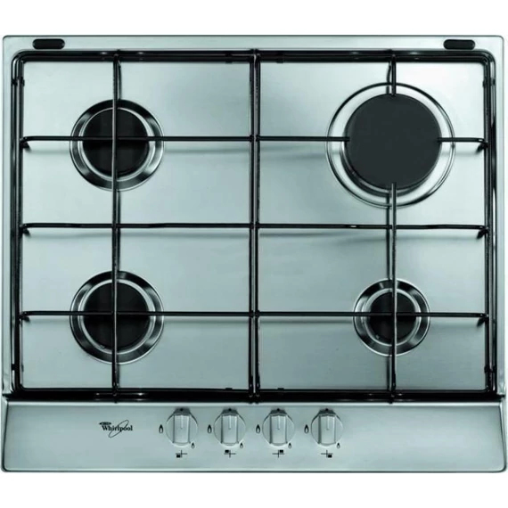 WHIRLPOOL Gáz főzőlap Inox