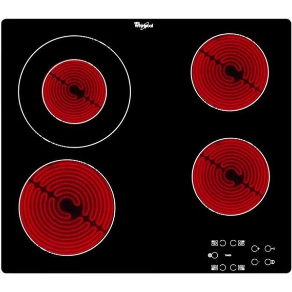 WHIRLPOOL AKT8130NE beépíthető kerámia főzőlap 60cm