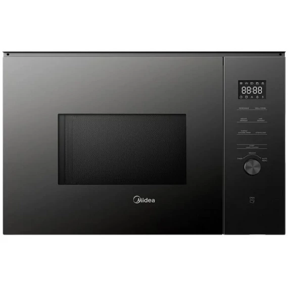 MIDEA MBMTG925H-BK beépíthető mikrohullámú sütő * 900/1200W  25L