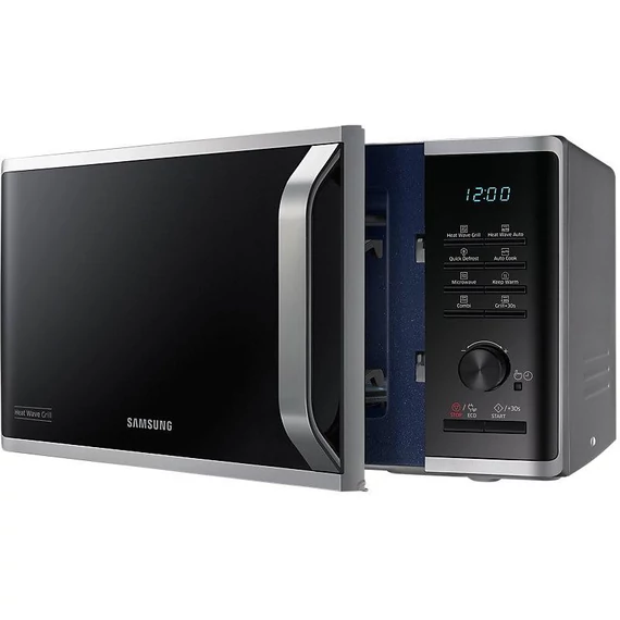SAMSUNG  MG23K3575AS/EO mikrohullámú sütő  23L 800W G: 1100W