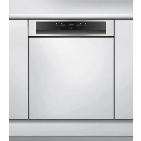 WHIRLPOOL WBC3C34PFX beépíthető mosogatógép 60cm 14 terítékes