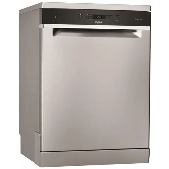 WHIRLPOOL mosogatógép 60cm 14teríték INOX