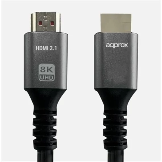 APPROX APPC63 HDMI2.1 2m apa/apa aranyozott kábel