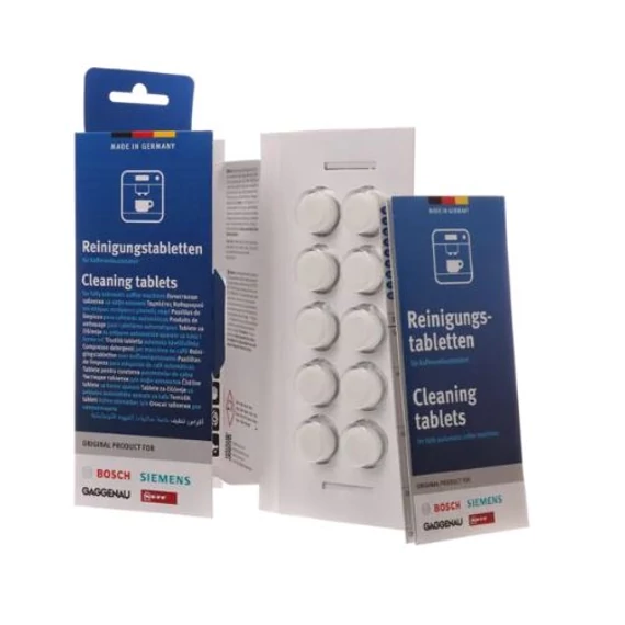 BOSCH 312295 tisztító tabletta, 10db, kávéfőzőhöz