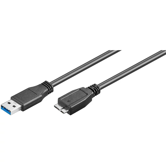 GOOBAY USB 3.0 (apa) - Micro USB 3.0 (apa) kábel, 0,5 m