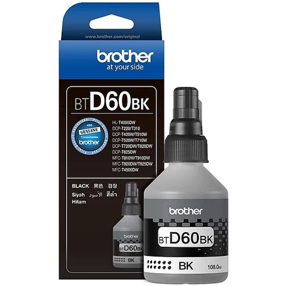 Brother  BTD60 108ml fekete tinta
